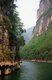 China: The spectacular mini gorges off the Daning River, part of the Three Little Gorges near Wushan and off the Yangtze (Yangzi) River, Chongqing Municipality